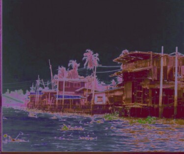 Digital Arts titled "klong thaillande" by Denis Jeanson, Original Artwork