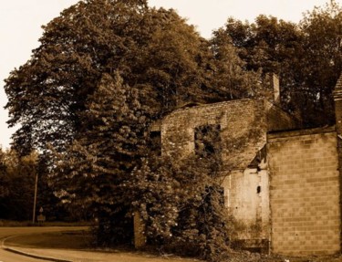 Photographie intitulée "La maison à l'aband…" par Denis Hirst, Œuvre d'art originale