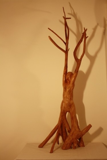 Sculpture intitulée "les racines du ciel" par Denis Thebaudeau, Œuvre d'art originale