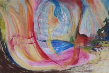 "Cape Corse" başlıklı Tablo Franziska Van Der Geest tarafından, Orijinal sanat, Pastel