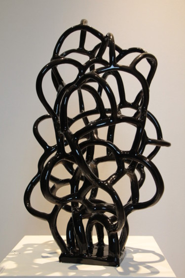 Скульптура под названием "NODULUS I" - Stéphane Desmaris, Подлинное произведение искусства, Керамика