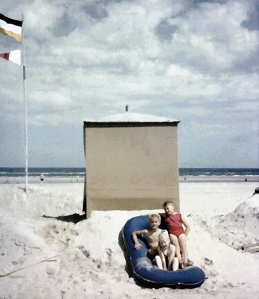 Photographie intitulée "Am Strand" par Detlef B. Fischer, Œuvre d'art originale, Photographie numérique