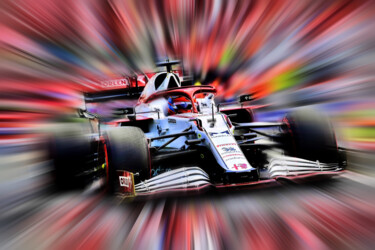 Digital Arts titled "Raikkonen" by Deverviers, Original Artwork, 2D Digital Work