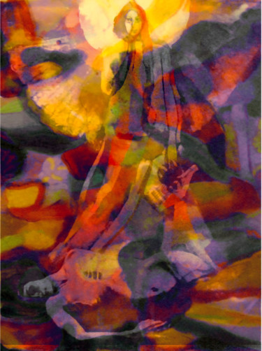 Рисунок под названием "Some Strange Passion" - Devorah Rosen, Подлинное произведение искусства, Пастель