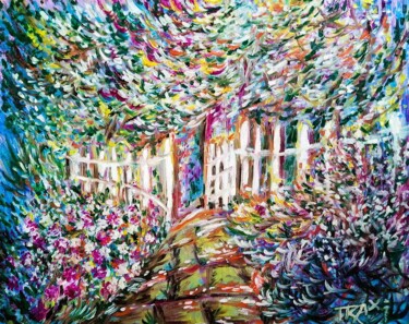 Peinture intitulée "Original Colorful I…" par Diana Dimova - Traxi, Œuvre d'art originale, Huile