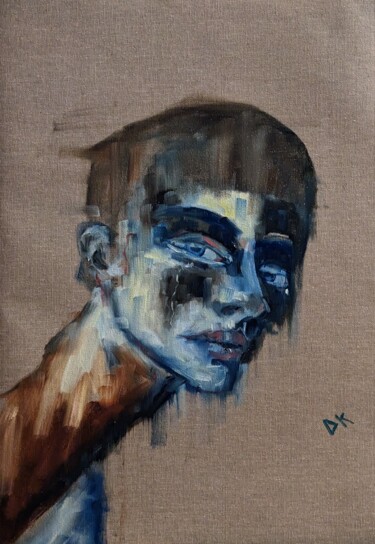 Malerei mit dem Titel "Depression (Eine Fa…" von Diana Knepper, Original-Kunstwerk, Öl