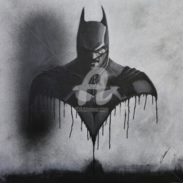 "BATMAN - Buste XL" başlıklı Tablo Dianaskova Art tarafından, Orijinal sanat, Akrilik