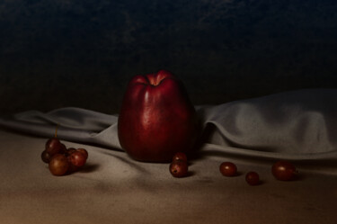 Fotografía titulada "La pomme" por Didier Bloch, Obra de arte original, Fotografía manipulada