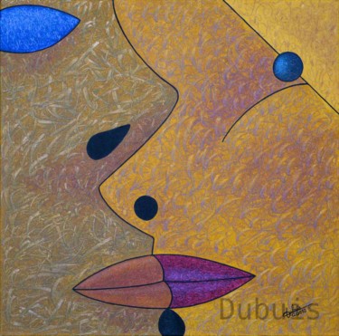 Peinture intitulée "Duo" par Didier Dubuis, Œuvre d'art originale