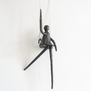 Rzeźba zatytułowany „La balancoire” autorstwa Didier Fournier, Oryginalna praca, Brąz