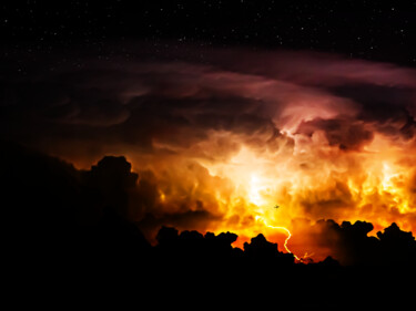 Фотография под названием "The Perfect Storm" - Diego Stamato, Подлинное произведение искусства, Цифровая фотография