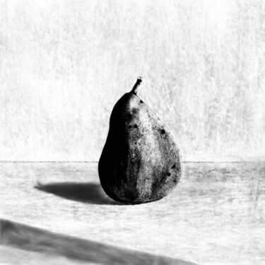 Digital Arts titled "Peer Pear" by Digitalartforyou, Original Artwork, Charcoal