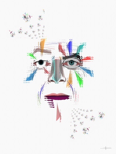 Digitale Kunst getiteld "Davidei.jpg" door Laurent Diesler, Origineel Kunstwerk