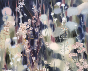 Malarstwo zatytułowany „Meadow” autorstwa Dita Lūse, Oryginalna praca, Olej