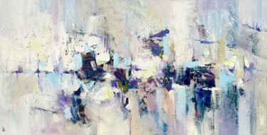 Картина под названием "Perri Berry Abstrac…" - Dizlarka, Подлинное произведение искусства, Масло Установлен на Деревянная ра…