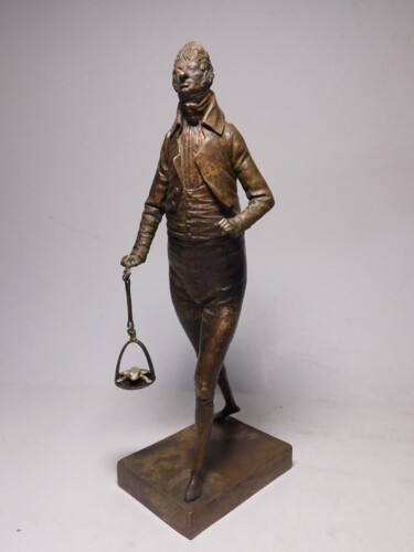 Escultura intitulada "Bornze sculpture Wa…" por Dmitriy Shevchuk, Obras de arte originais, Bronze