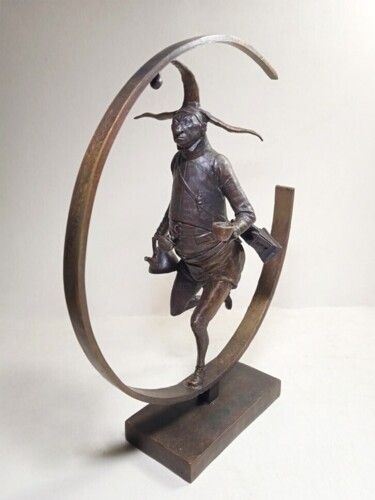 Sculpture titled "Bronze sculpture Ru…" by Dmitriy Shevchuk, Original Artwork, Bronze