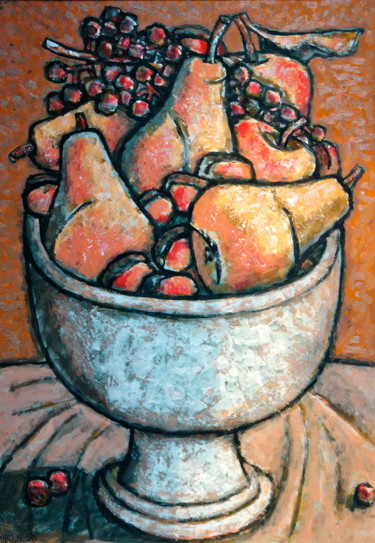 Картина под названием "fruit / фрукты / Ob…" - Dmitriy Trubin, Подлинное произведение искусства