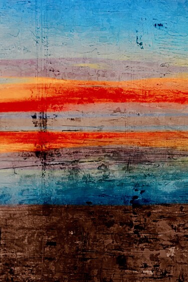 Photography titled "Coucher de soleil" by Dominique Cahier, Original Artwork, Digital Photography