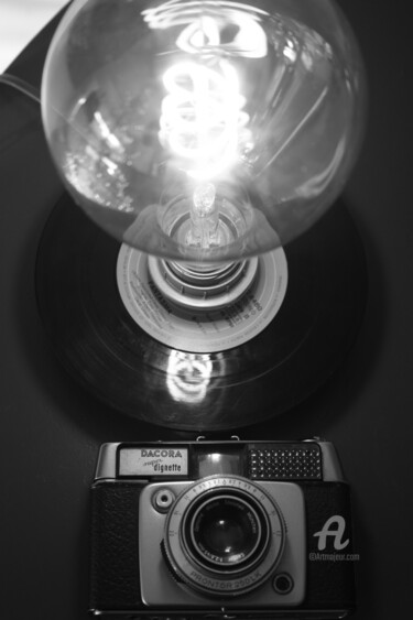 Fotografie getiteld "160 luminaire 3" door Dominique Goujard, Origineel Kunstwerk, Digitale fotografie