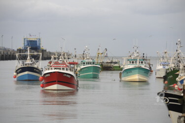 Photographie intitulée "2752 Port de Ouistr…" par Dominique Goujard, Œuvre d'art originale, Photographie numérique