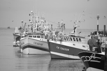 Photographie intitulée "2784 Port de Ouistr…" par Dominique Goujard, Œuvre d'art originale, Photographie numérique