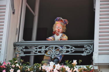 Фотография под названием "Clown" - Dominique Goujard, Подлинное произведение искусства