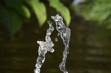 Photography titled "Danse d'eau" by Dominique Guillaume, Original Artwork, Digital Photography