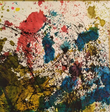 Ζωγραφική με τίτλο "Aquarelle couleurs…" από Dominique Jolivet, Αυθεντικά έργα τέχνης, Ακουαρέλα