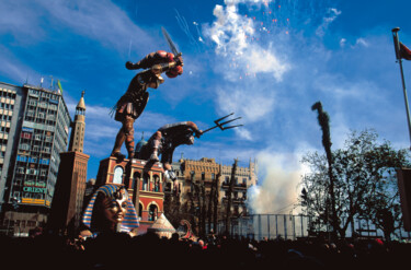 Photographie intitulée "carnaval-faillases 2" par Dominique Leroy, Œuvre d'art originale