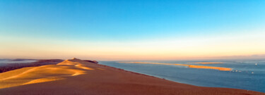 Photographie intitulée "dune du pyla" par Dominique Petrel, Œuvre d'art originale