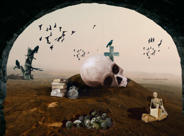 Цифровое искусство под названием "macabre" - Dominique Taïbouni, Подлинное произведение искусства, Фотомонтаж