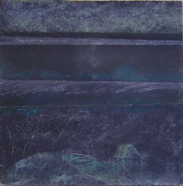Peinture intitulée "Eclat de mer" par Dominique Berton, Œuvre d'art originale