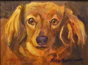 Painting titled "Hannah" by Don Bourret, Original Artwork