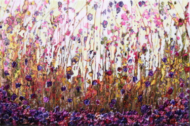 Картина под названием "autumn is coming II" - Donatella Marraoni, Подлинное произведение искусства, Масло