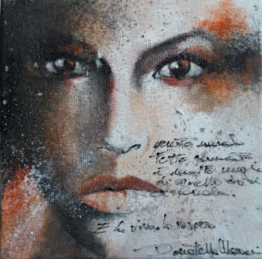 Картина под названием "Mondo Parallelo III" - Donatella Marraoni, Подлинное произведение искусства, Масло