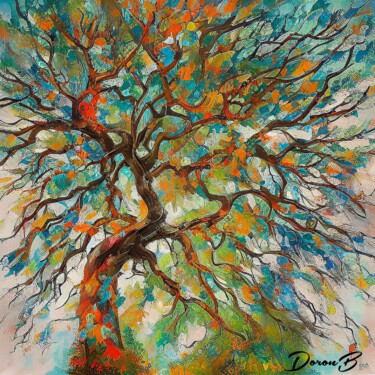 "La vie d’un arbre" başlıklı Dijital Sanat Doron B tarafından, Orijinal sanat, Dijital Resim