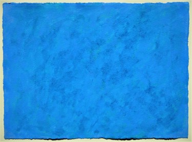 Painting titled "hazy blue" by Dorothea Breit, Original Artwork, Lacquer