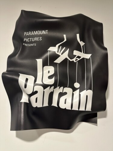Scultura intitolato "LE PARRAIN" da Eddy Breda (Crim In Art), Opera d'arte originale, Pittura digitale