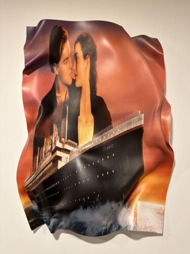 Sculpture titled "TITANIC" by Eddy Breda (Crim In Art), Original Artwork, Resin