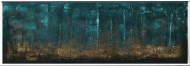 Painting titled "Abstrakte Momente" by Edelgard Schroer, Original Artwork, Acrylic Mounted on Wood Stretcher frame