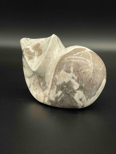 Escultura intitulada "Calico" por Edith Bk, Obras de arte originais, Pedra