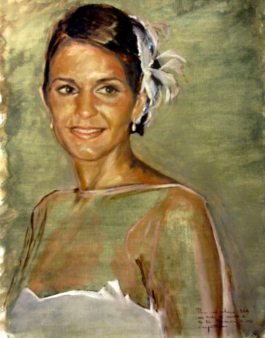 Pintura titulada "La novia" por Eduardo Carpintero García, Obra de arte original, Oleo