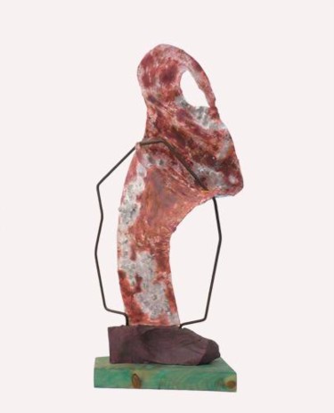 Sculptuur getiteld "Unstructured tears" door Edu Luna, Origineel Kunstwerk, Mixed Media