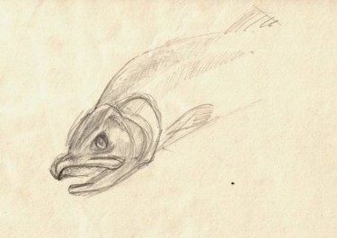 Painting titled "Fish1.jpg" by Alexander Efimov, Original Artwork