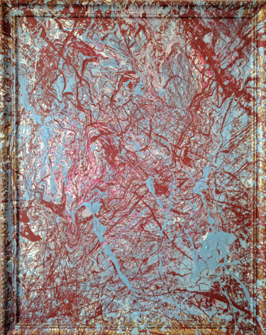 Pittura intitolato "Untitled Web" da Oberlin The Artist, Opera d'arte originale, Acrilico