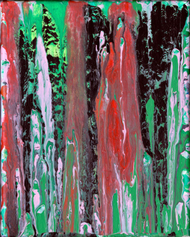 Pintura intitulada "Swamp Things B" por Oberlin The Artist, Obras de arte originais, Acrílico