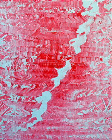 "Tornado Abstract #2" başlıklı Tablo Oberlin The Artist tarafından, Orijinal sanat, Akrilik