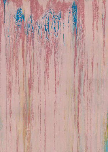 Pittura intitolato "Untitled Pink" da Oberlin The Artist, Opera d'arte originale, Acrilico