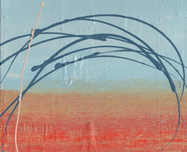 "Untitled Sunset" başlıklı Tablo Oberlin The Artist tarafından, Orijinal sanat, Akrilik